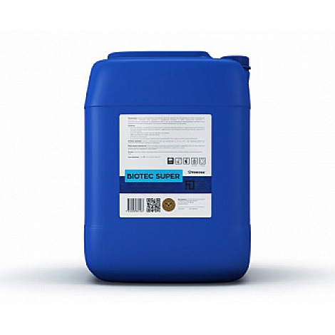 Biotec Super - щелочное беспенное дезинфицирующее моющее средство для воды любой жесткости