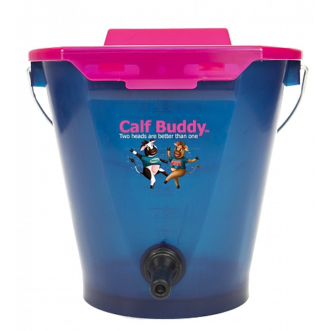 Calf Buddy 1 на 9 л, индивидуальная поилка с 1 черной соской