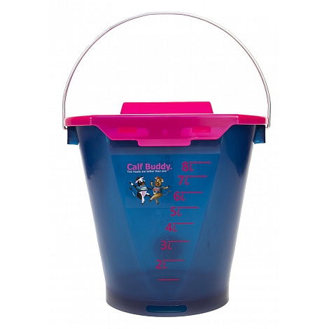 Calf Buddy 1 на 9 л, индивидуальная поилка с 1 черной соской